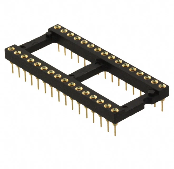 CONN IC DIP SOCKET 32POS GOLD