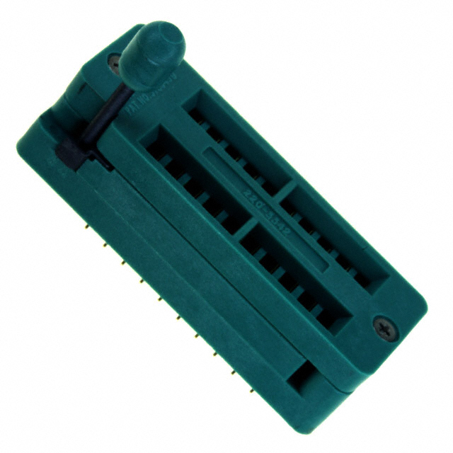 CONN IC DIP SOCKET ZIF 20POS GLD CONN IC DIP SOCKET ZIF 20POS GLD