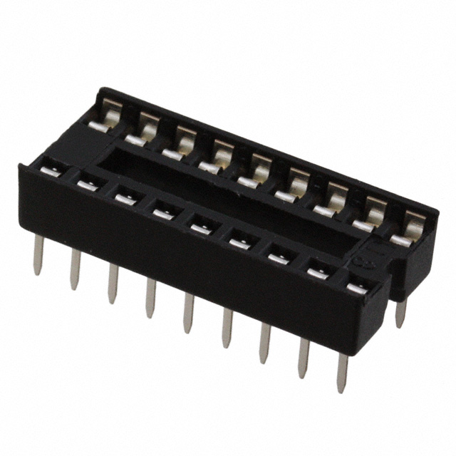 CONN IC DIP SOCKET 18POS TIN CONN IC DIP SOCKET 18POS TIN