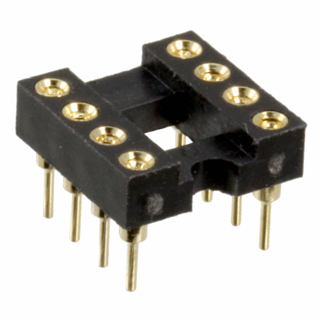 CONN IC DIP SOCKET 8POS GOLD