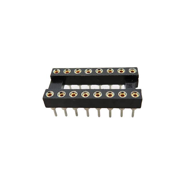 MACHINE PIN SOCKET, IC, DIP, 16P MACHINE PIN SOCKET, IC, DIP, 16P