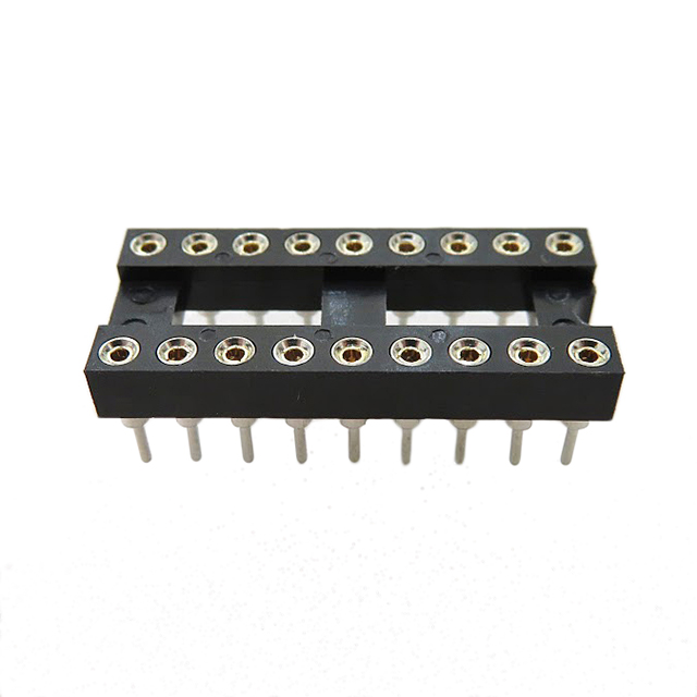 MACHINE PIN SOCKET, IC, DIP, 18P