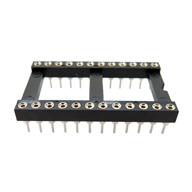 MACHINE PIN SOCKET, IC, DIP, 24P MACHINE PIN SOCKET, IC, DIP, 24P