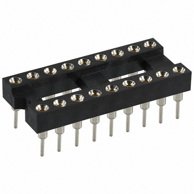 CONN IC DIP SOCKET 18POS TIN CONN IC DIP SOCKET 18POS TIN