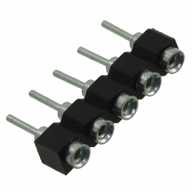 CONN SOCKET SIP 5POS GOLD