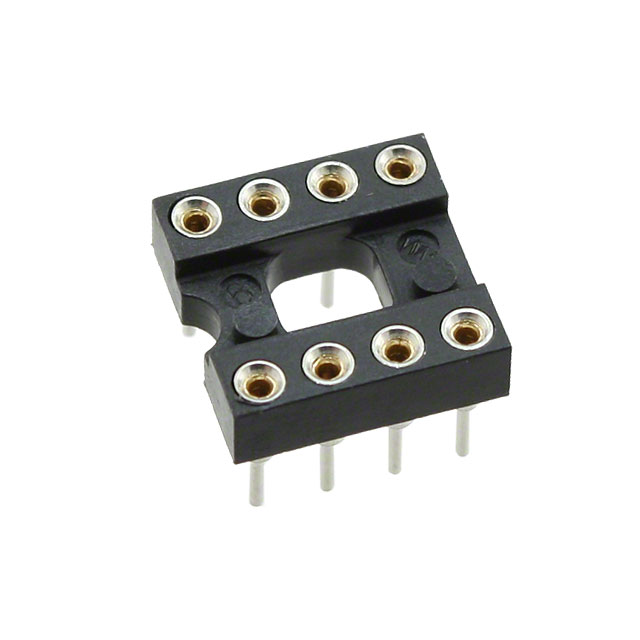 CONN IC DIP SOCKET 8POS GOLD