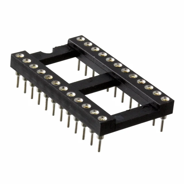 CONN IC DIP SOCKET 24POS GOLD CONN IC DIP SOCKET 24POS GOLD