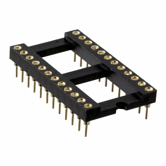 CONN IC DIP SOCKET 24POS GOLD CONN IC DIP SOCKET 24POS GOLD