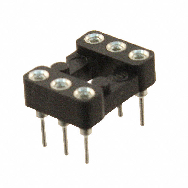 CONN IC DIP SOCKET 6POS GOLD CONN IC DIP SOCKET 6POS GOLD