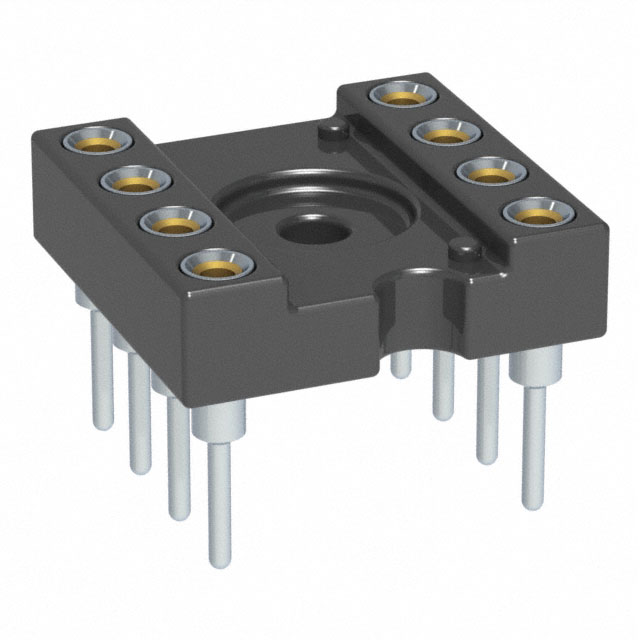 CONN IC DIP SOCKET 8POS GOLD CONN IC DIP SOCKET 8POS GOLD