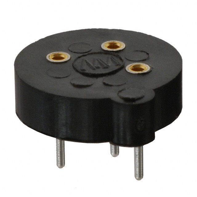 CONN SOCKET TRANSIST TO-5 3POS