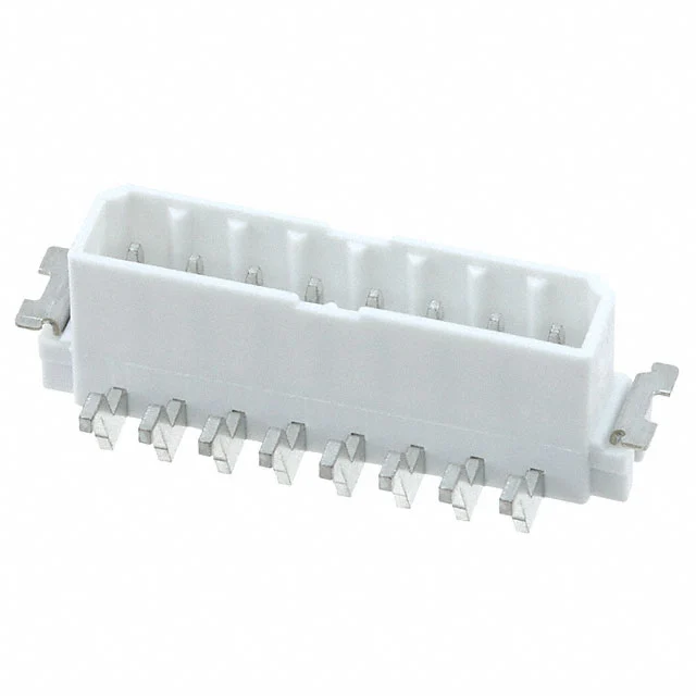 HEADER 8POS SMT WHITE