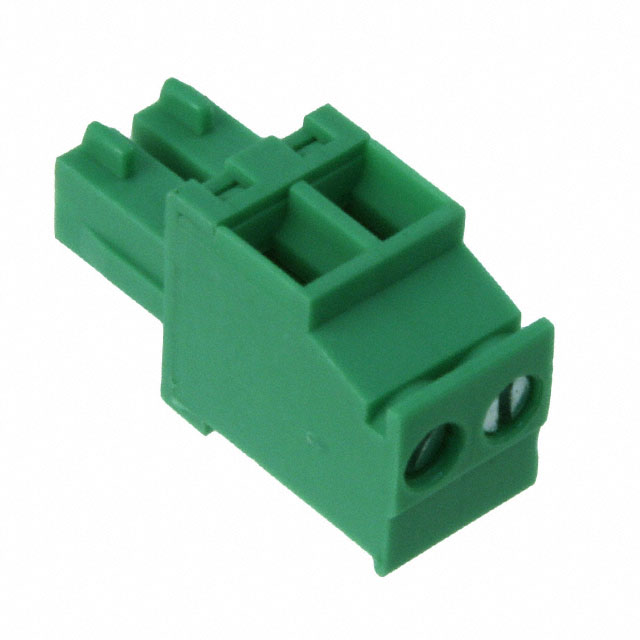 TERM BLOCK PLUG 2POS 3.81MM