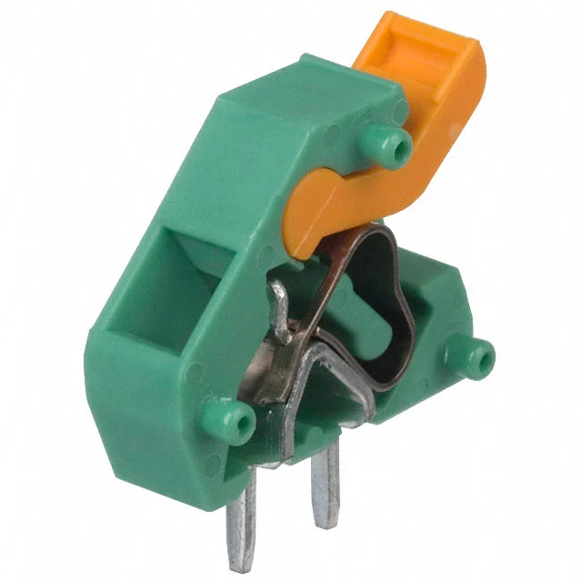 TERM BLOCK 1POS 45DEG PCB