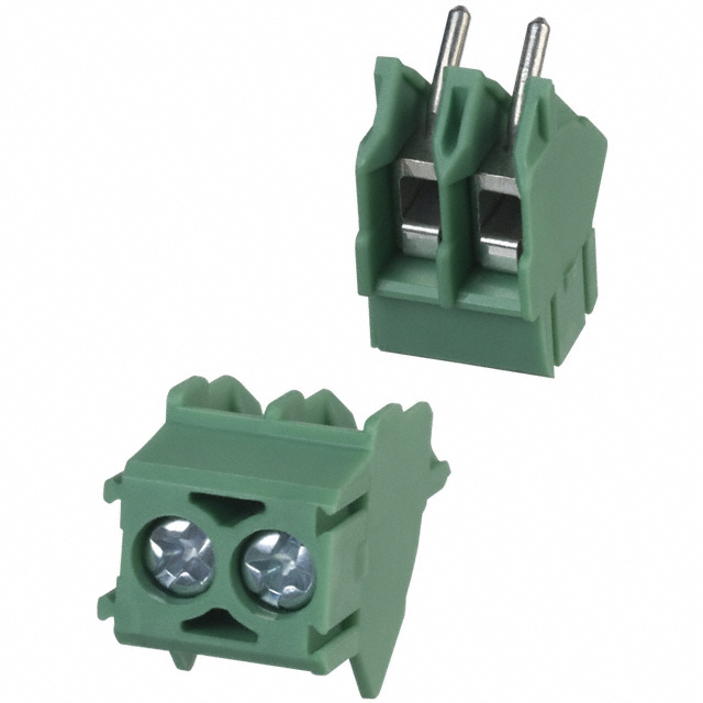 TERM BLOCK 2POS 45DEG 3.5MM PCB