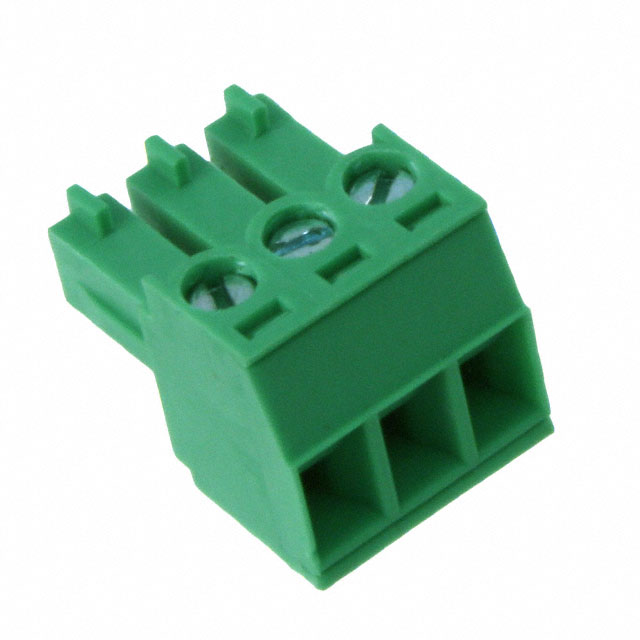 TERM BLOCK PLUG 3POS 3.81MM