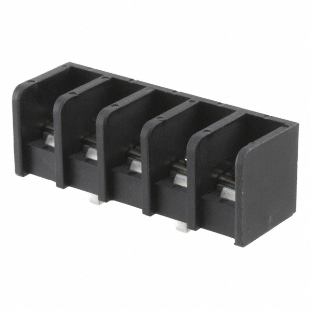 CONN BARRIER STRIP 5CIRC 0.5"