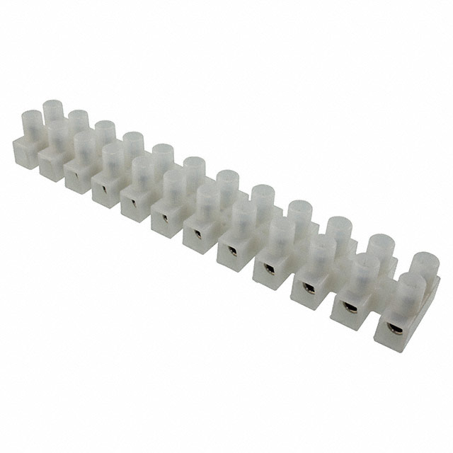 CONN TERM STRIP 12 POLES 12MM CONN TERM STRIP 12 POLES 12MM