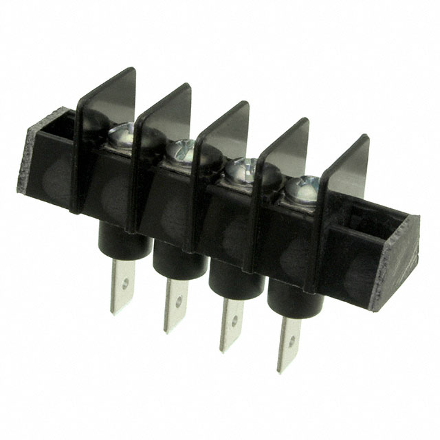 CONN BARRIER STRIP 4CIRC 0.375" CONN BARRIER STRIP 4CIRC 0.375"