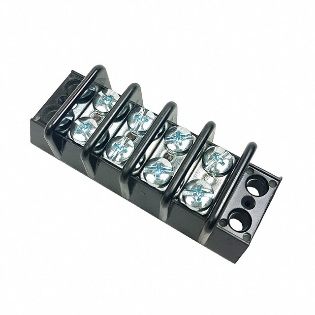 CONN BARRIER STRIP 4CIRC 0.563" CONN BARRIER STRIP 4CIRC 0.563"