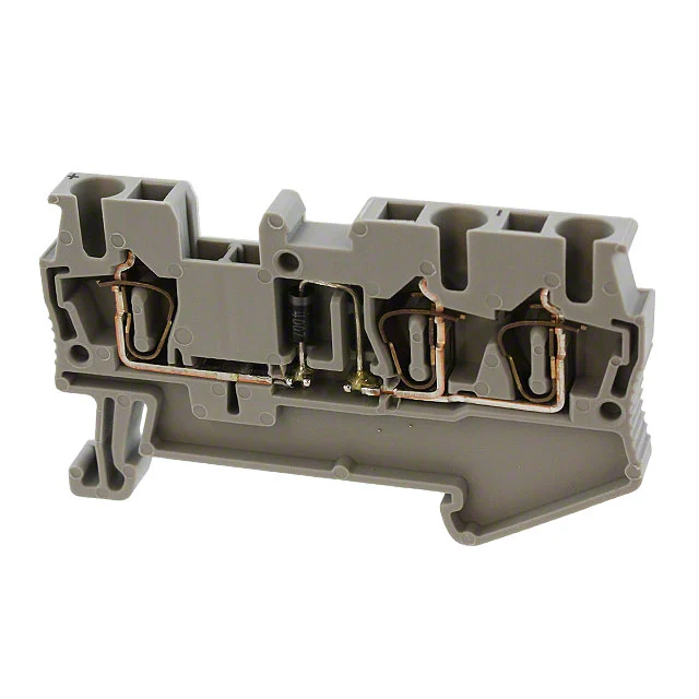 CONN TERM BLK FEED THRU 12-28AWG