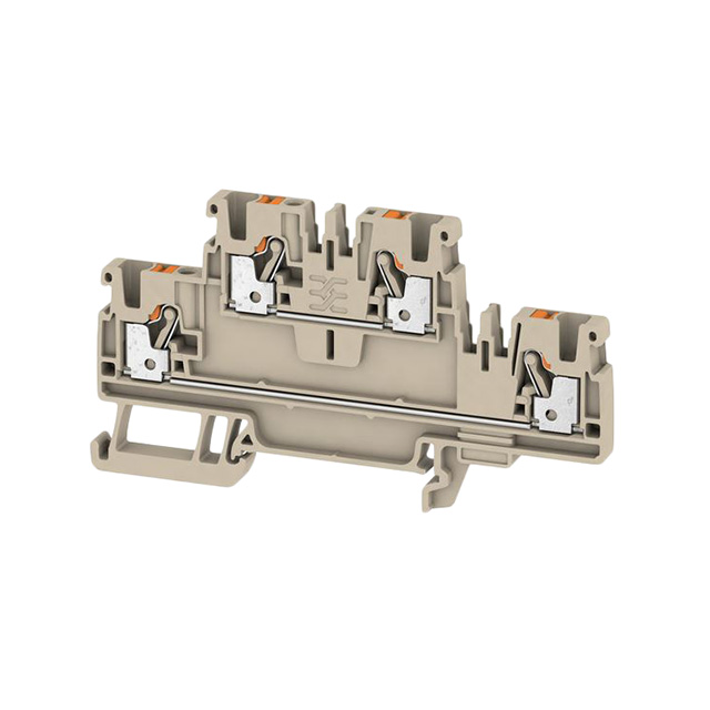 FEED-THROUGH TERMINAL, PUSH IN, FEED-THROUGH TERMINAL, PUSH IN,