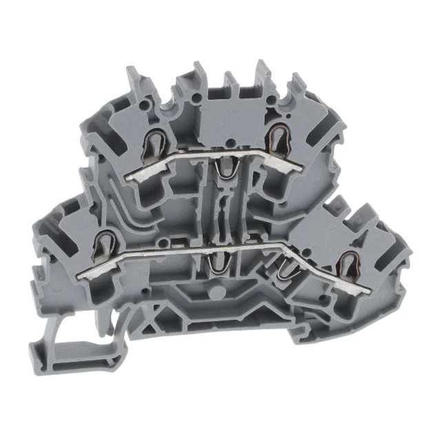DOUBLE-DECK TERMINAL BLOCK; THRO
