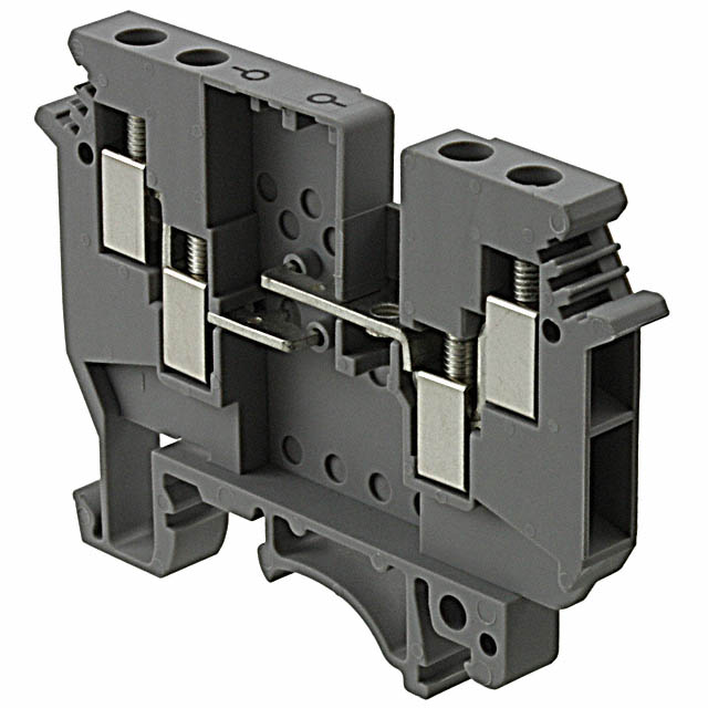 CONN TERM BLK FEED THROUGH GRAY CONN TERM BLK FEED THROUGH GRAY