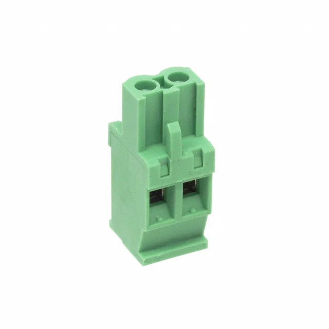 TERM BLOCK PLUG 2POS 5.08MM