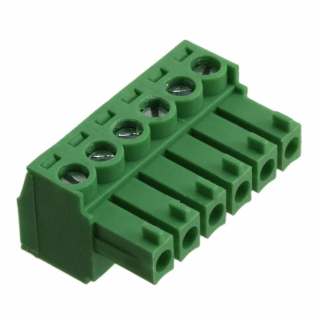 TERM BLOCK PLUG 6POS 3.81MM
