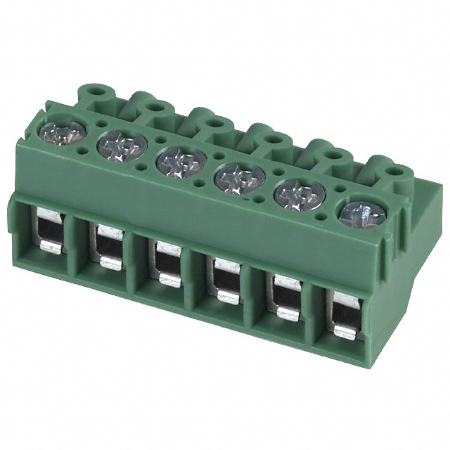 TERM BLOCK PLUG 6POS 5MM