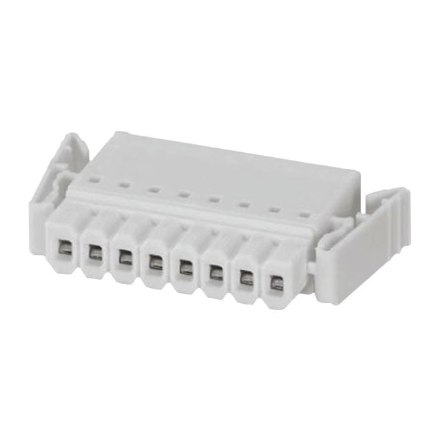 TERM BLOCK PLUG 8POS 2.50MM