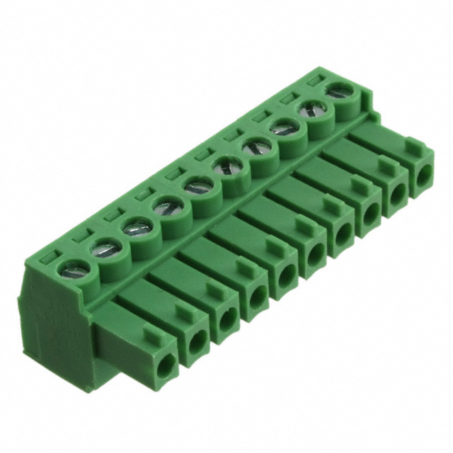 TERM BLOCK PLUG 10POS 3.81MM