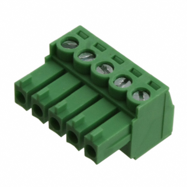 TERM BLOCK PLUG 5POS 3.81MM