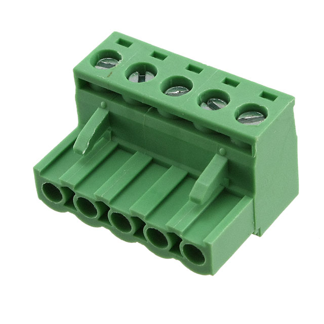 TERM BLOCK PLUG 5POS 5MM