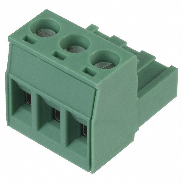 TERM BLOCK PLUG 3POS 5.08MM