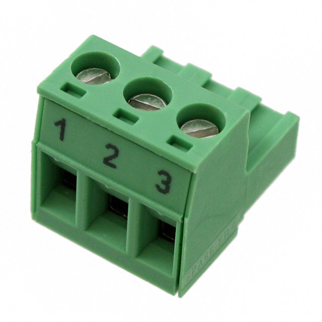 TERM BLOCK PLUG 3POS 5.08MM