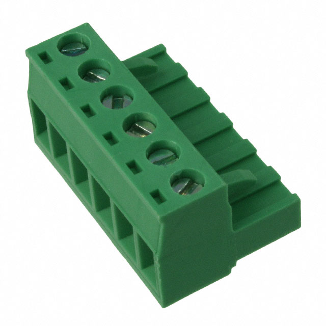 TERM BLOCK PLUG 6POS 5MM