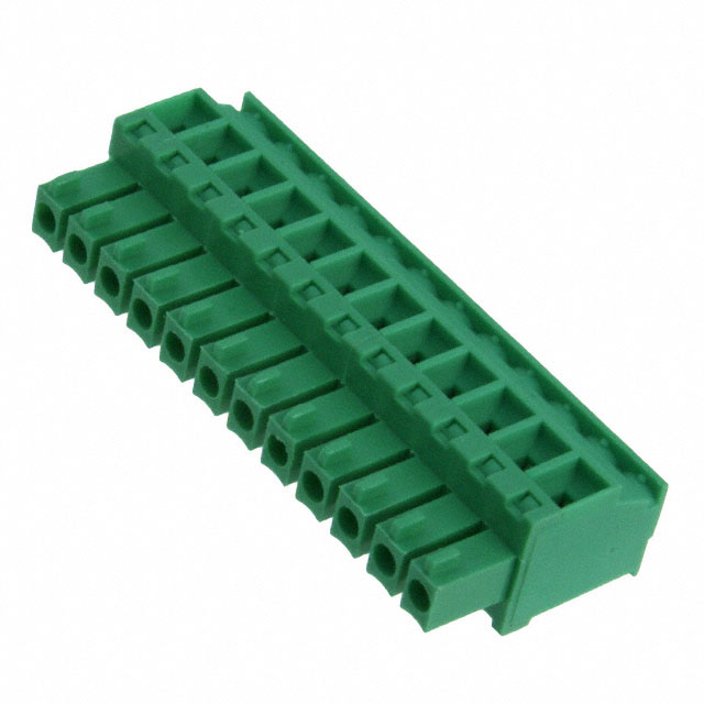 TERM BLOCK PLUG 12POS 3.81MM