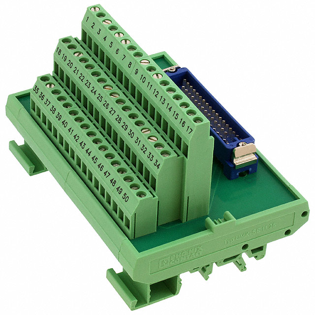 INTERFACE MOD HDR 50POS 12-24AWG