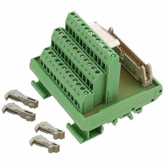 INTERFACE MOD HDR 34POS 12-24AWG