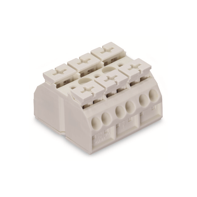 TERM BLK 3POS WHITE TERM BLK 3POS WHITE