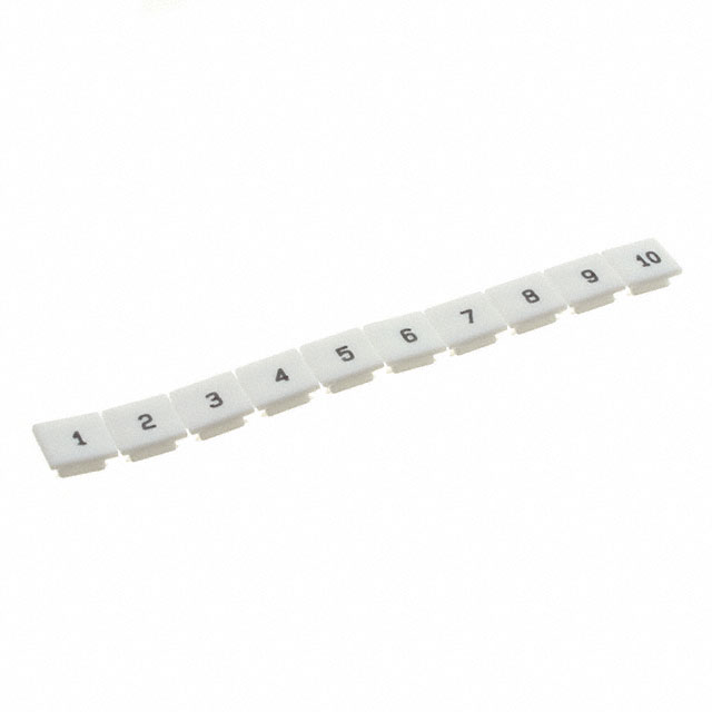 CONN ACC MARKER STRIP PRE-PRINT CONN ACC MARKER STRIP PRE-PRINT