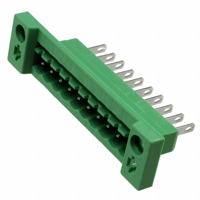 TERM BLK 10POS GREEN