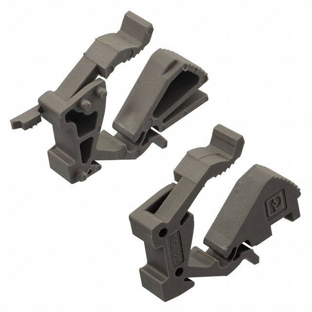 CONN TERM BLK PANEL MT FRAME GRY