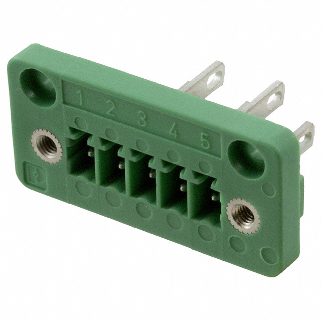 TERM BLK 5POS GREEN TERM BLK 5POS GREEN