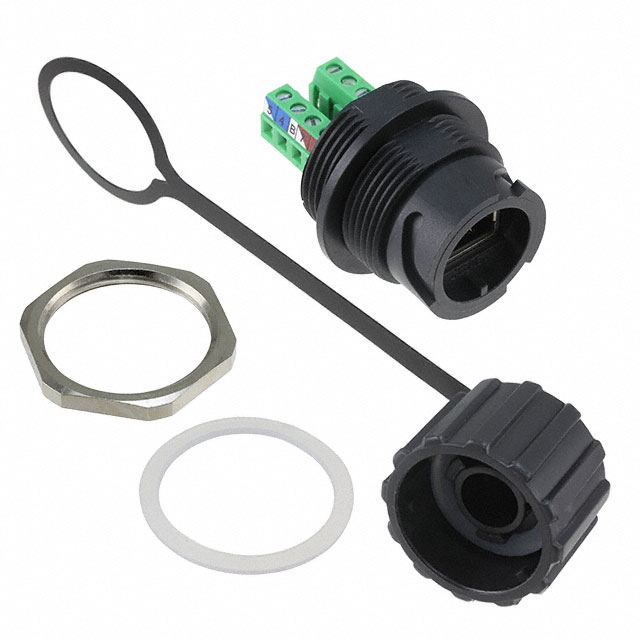 CONN MOD JACK 8P8C SHLD CONN MOD JACK 8P8C SHLD