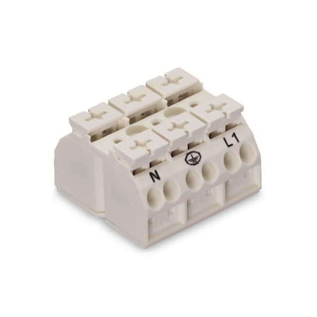 TERM BLK 3POS WHITE TERM BLK 3POS WHITE