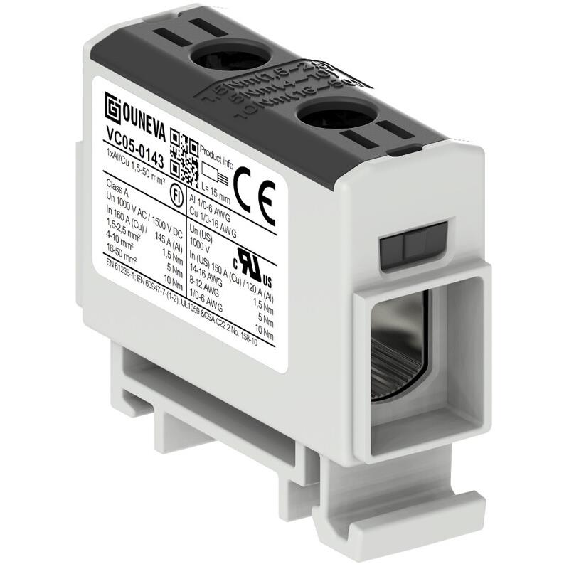 OTL 1XAL/CU 1,5-50MM BLACK OTL 1XAL/CU 1,5-50MM BLACK