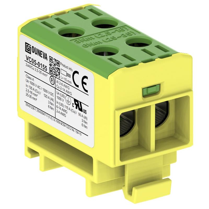 OTL 2XAL/CU 2,5-35MM YE/GR